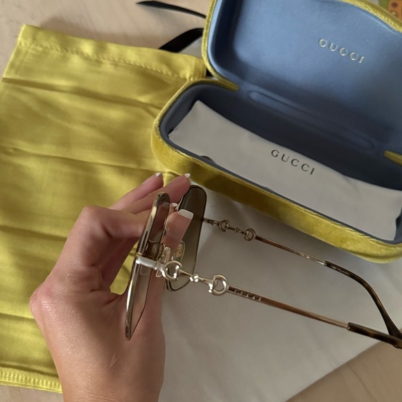 GUCCI AUTHENTIC oversized retro sunglasses - Picture 10 of 14